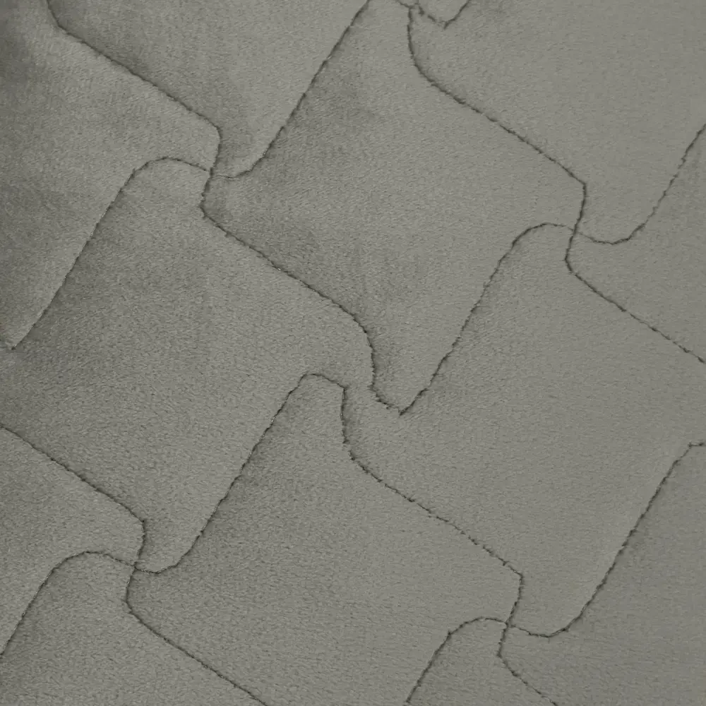 Покрывало Verona 220x240 см бархат цвет серо-коричневый Бельвита Нео-классика STLM-2126190 - Вид №1