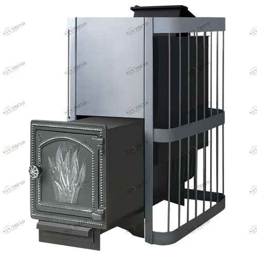 Печь каменка для бани Этна Шторм 18 (ДТ-4) с закрытой каменкой 4667
