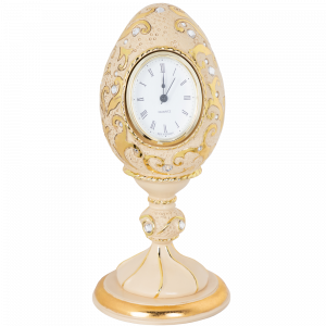 42009 Часы настольные Наследие Фаберже Айвори BOGACHO