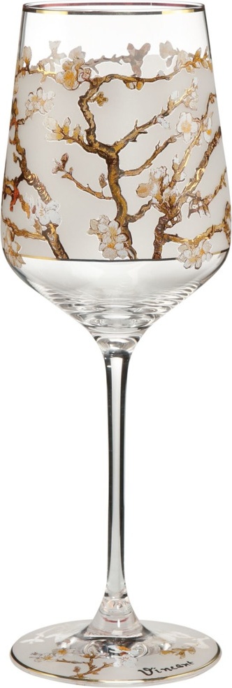 10644314 Goebel Бокал для вина "Мин.деpево"золото 450 мл Стекло 