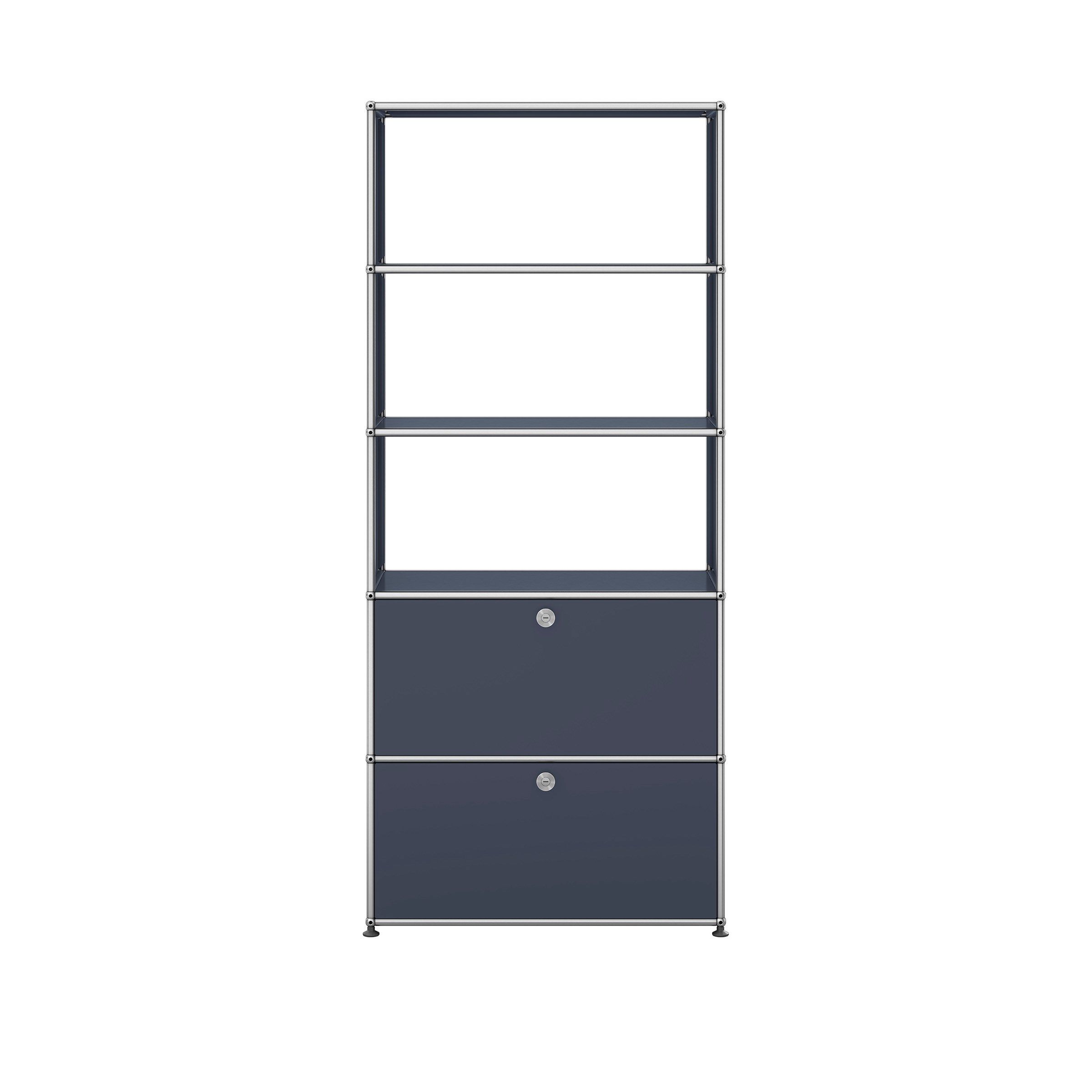 Модульный стальной книжный шкаф USM USM SELECTION ARCH-00010994 - Вид №5