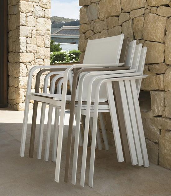 Talenti Штабелируемый садовый стул со встроенной подушкой Milo Mlotxpp - Вид №7