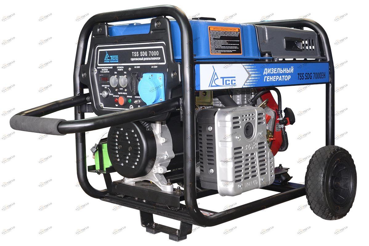 Дизель генератор TSS SDG 7000EH Santreyd sun-id-1031237
