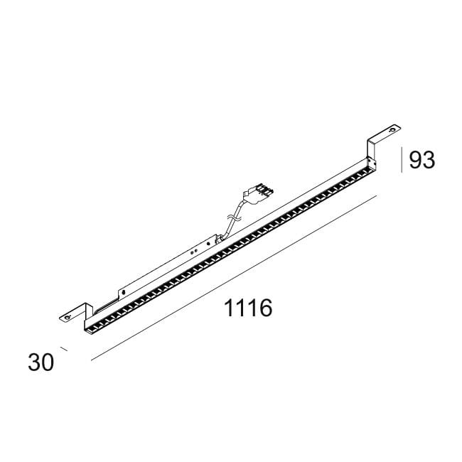 Профиль линейного потолочного освещения для светодиодных модулей Deltalight D-Liner ARCH-00127973 - Вид №10
