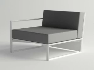 10Deka Садовое кресло из алюминия с подлокотниками Ora