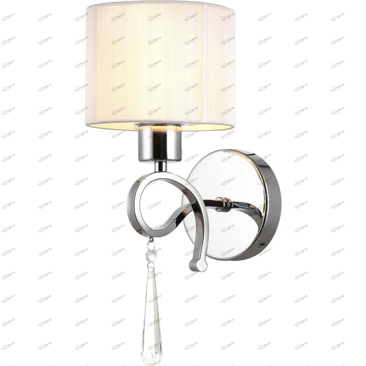 Бра настенное белое Rivoli Raffinato 3019-401 RIVOLI RAFFINATO 00-3930009 Белый 