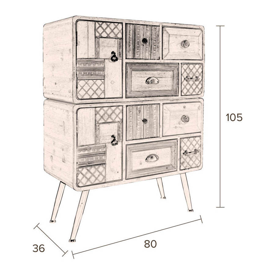 Комод Jove Dutchbone 4100021 - Вид №7