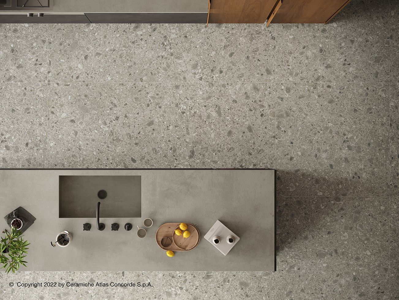 Пол / облицовка керамогранита с эффектом камня для внутреннего и наружного применения Atlas Concorde Boost Mix ARCH-00023665 - Вид №25