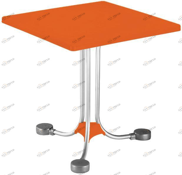 GABER Квадратный журнальный столик из технополимера sun-id-1349264