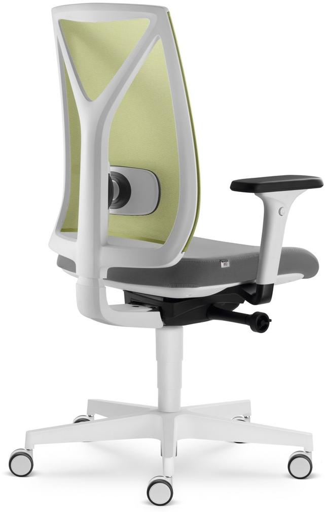 LD Seating Офисный стул с регулируемой высотой из ткани с подлокотниками Leaf 504-sya - Вид №2