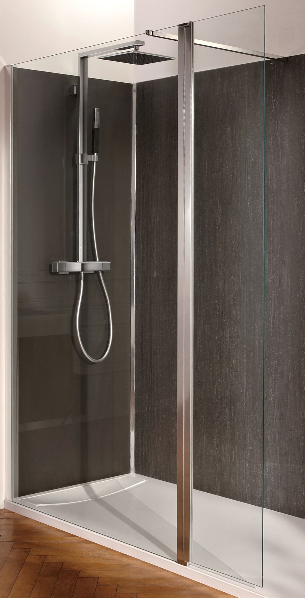 C22WP90-GA Душевое ограждения на борт вынны JACOB DELAFON Франция CONTRA