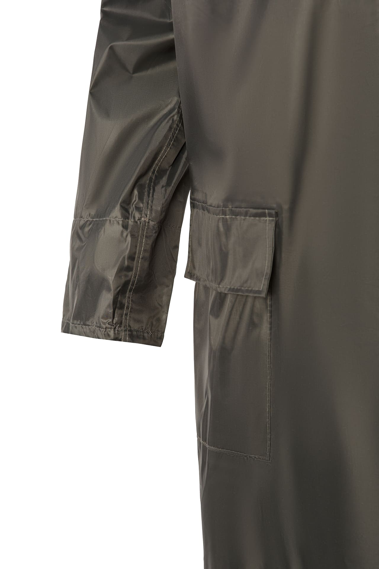 5041805 Плащ Альбатрос влагозащитный ЛАЙТ М серый  Непромокаемая спецодежда  размер XXXL  - Вид №4