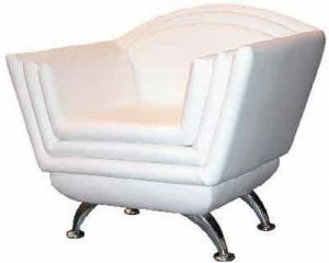 Mirabili Мягкое кожаное кресло с подлокотниками Miami swing