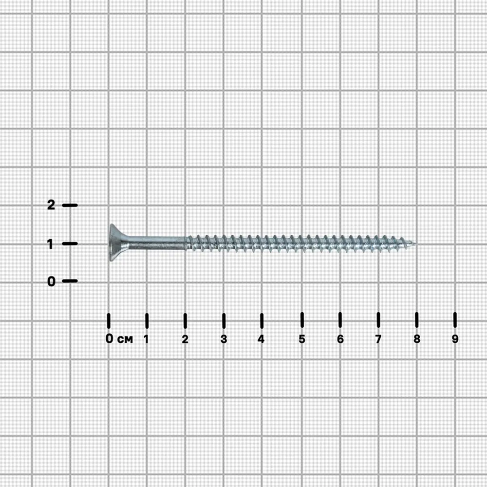 Саморезы универсальные DILWIS 5×80 мм оцинкованные (50 шт) 89386263 STLM-1570355 - Вид №2