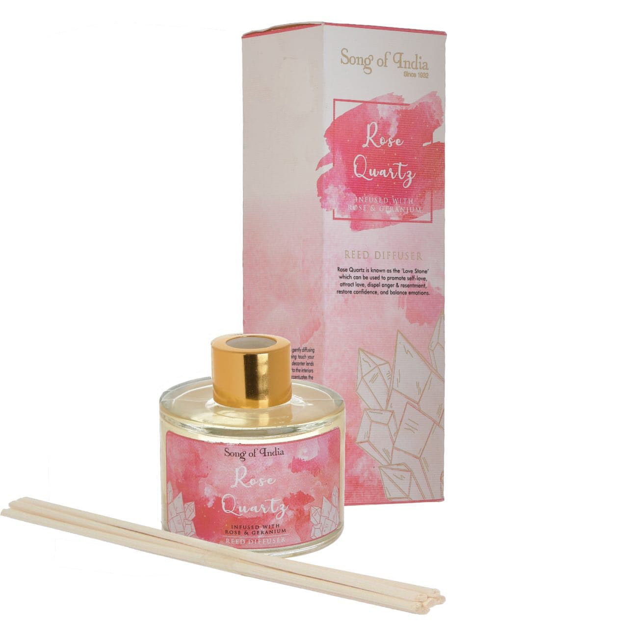 6870933.0005B ДЕКОР НАСТОЛЬНЫЙ - ДИФФУЗОР ROSE&GERANIUM TO4ROOMS 