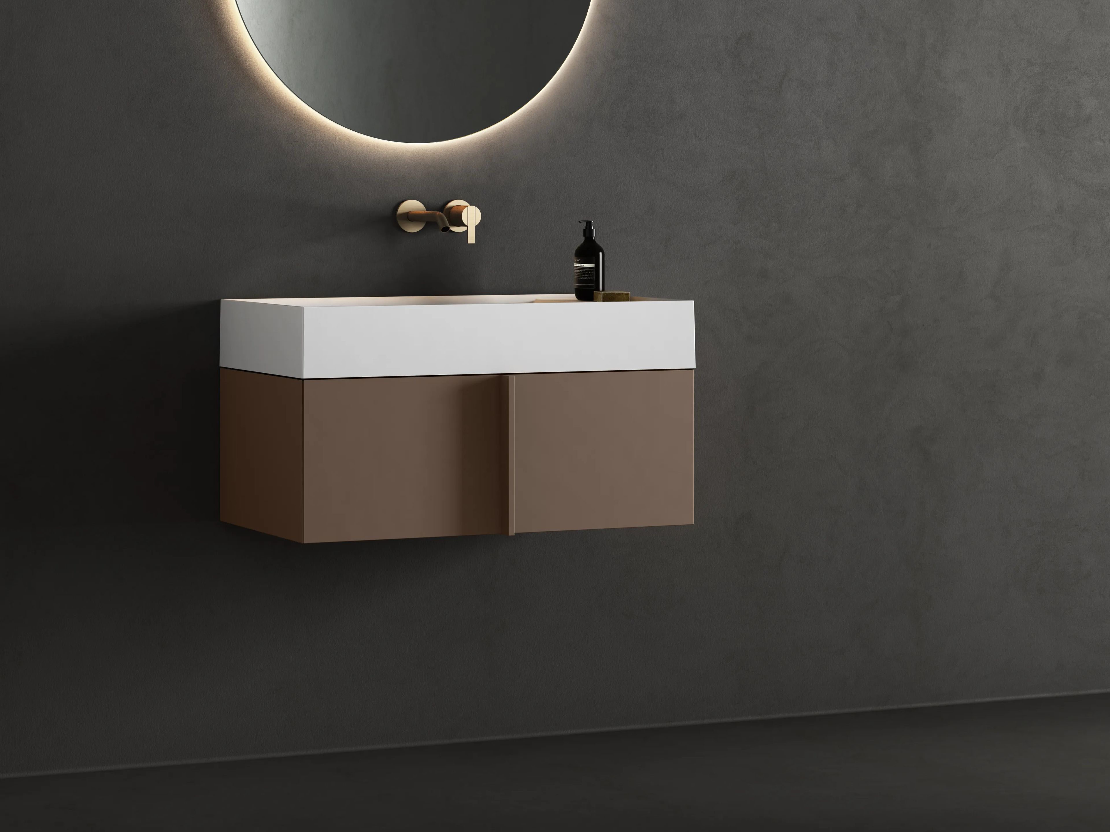 Прямоугольная столешница из твердой поверхности Inbani Paral ARCH-00105234 - Вид №1