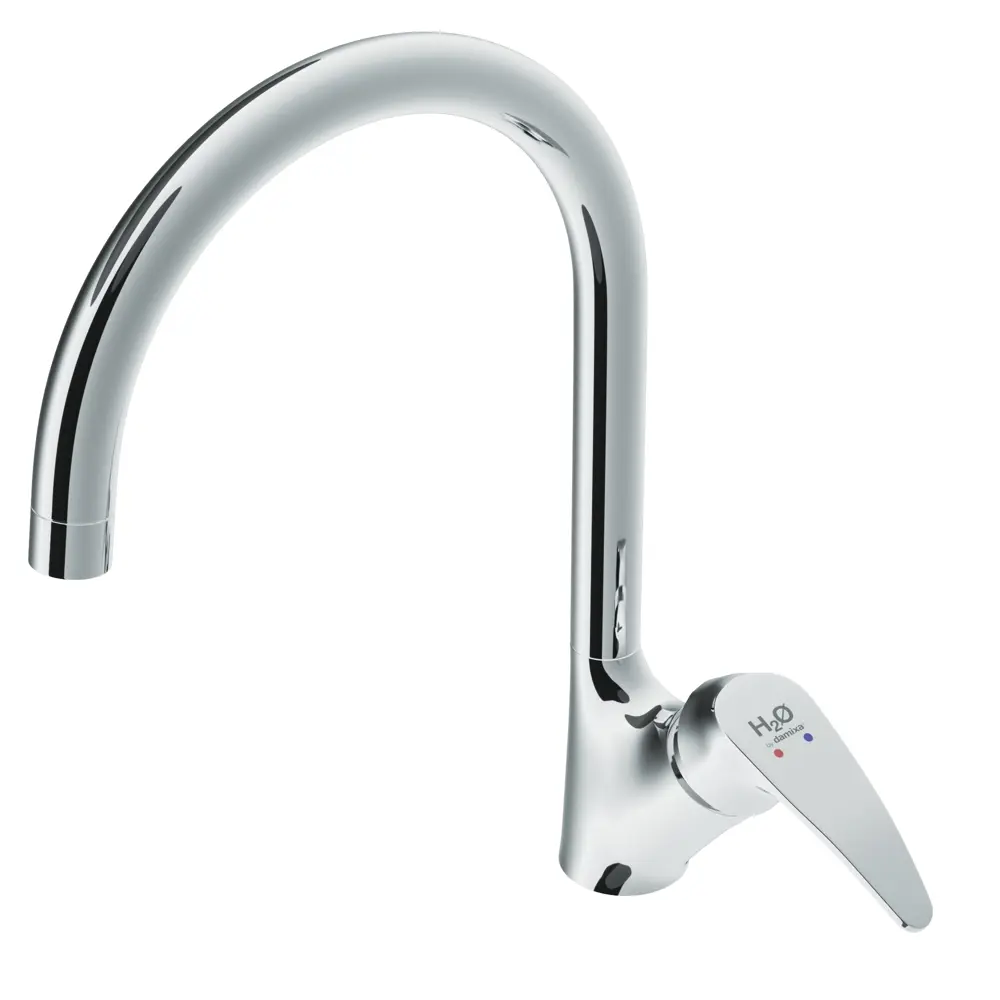 Смеситель для кухни H2O Damixa, цвет хром STLM-2058654 - Вид №3
