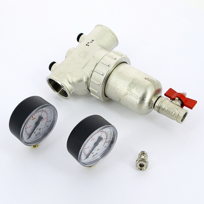 Фильтр промывной с двумя маноментрами ITAP 1"1/4 189114 - Вид №5