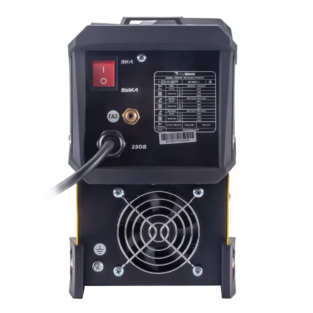 FoxWeld Сварис 160 Комби Synergy - профессиональный сварочный инвертор 83419383 STLM-0041232 - Вид №3