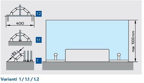 Dormakaba Столешница из стекла Parafiato sun-id-1399875 - Вид №1