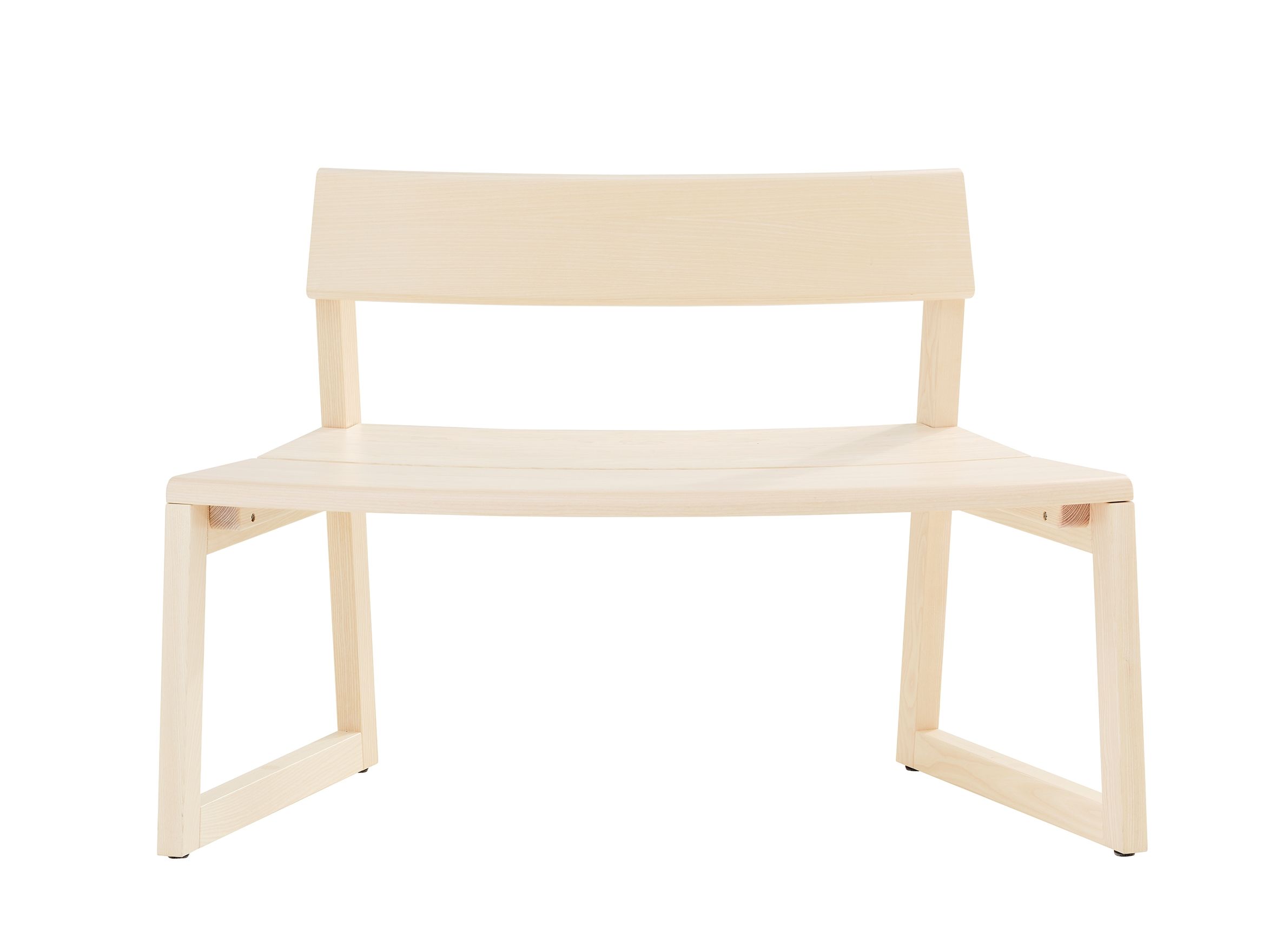 Модульная деревянная скамья со спинкой Karl Andersson Meander ARCH-00087248 - Вид №2