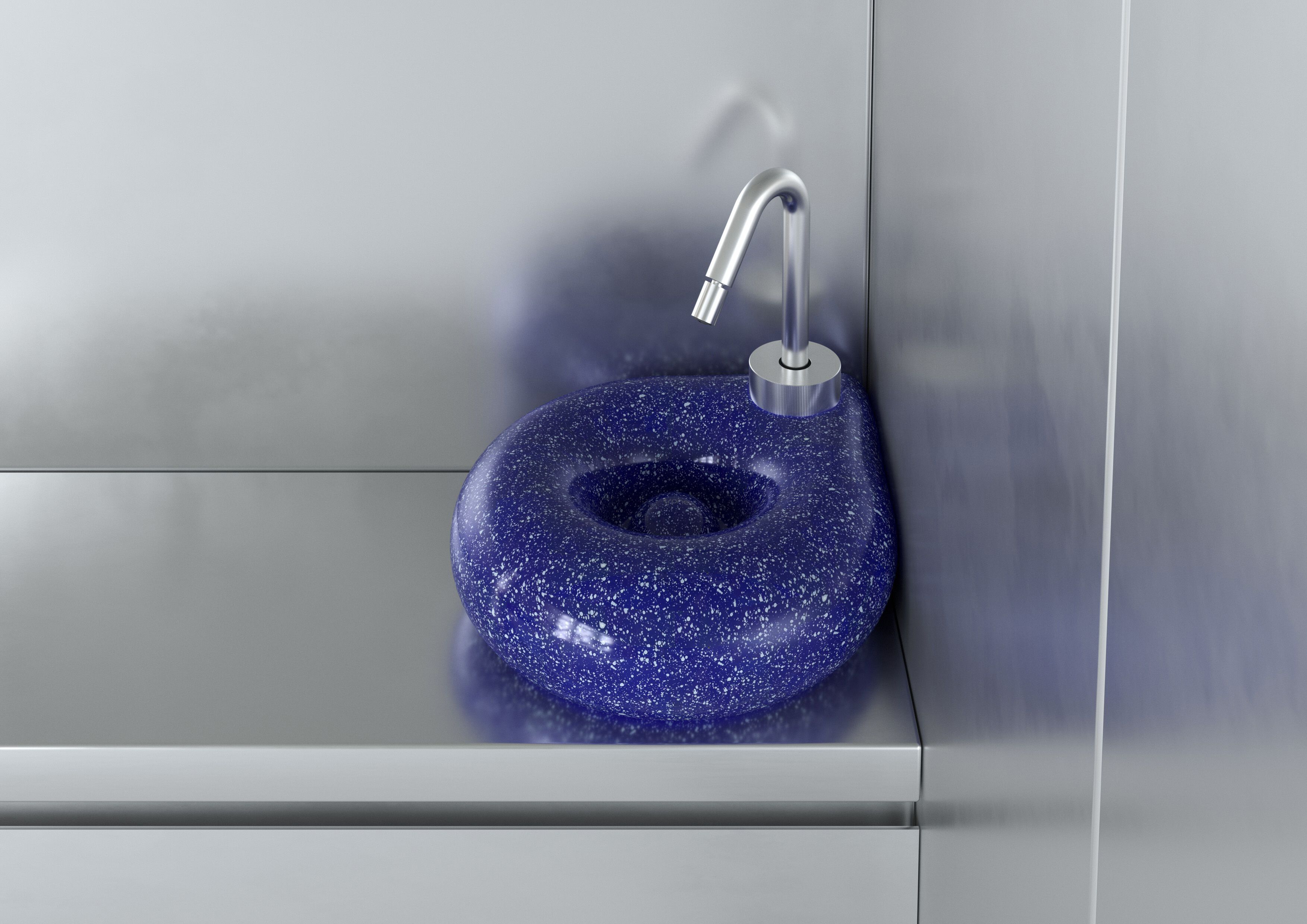 Керамическая столешница или подвесная раковина Trone Orbe ARCH-00114870 - Вид №2