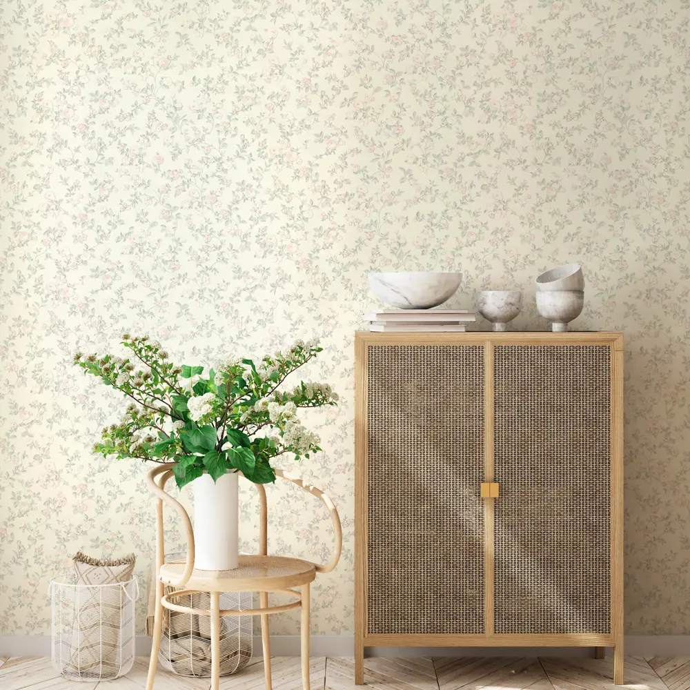 Обои флизелиновые Monte Solaro Floral белые 1.06 м MS9132-00 85309965 STLM-2197010 - Вид №2