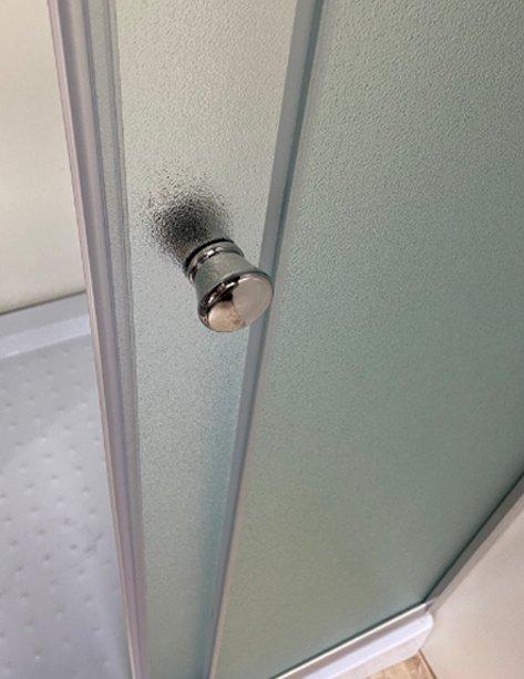 Душ. уголок NG- 010-14Q (1000х1000х1950) низкий поддон(13см) стекло МАТОВОЕ, 2 места Niagara ECO 0101422Q - Вид №3