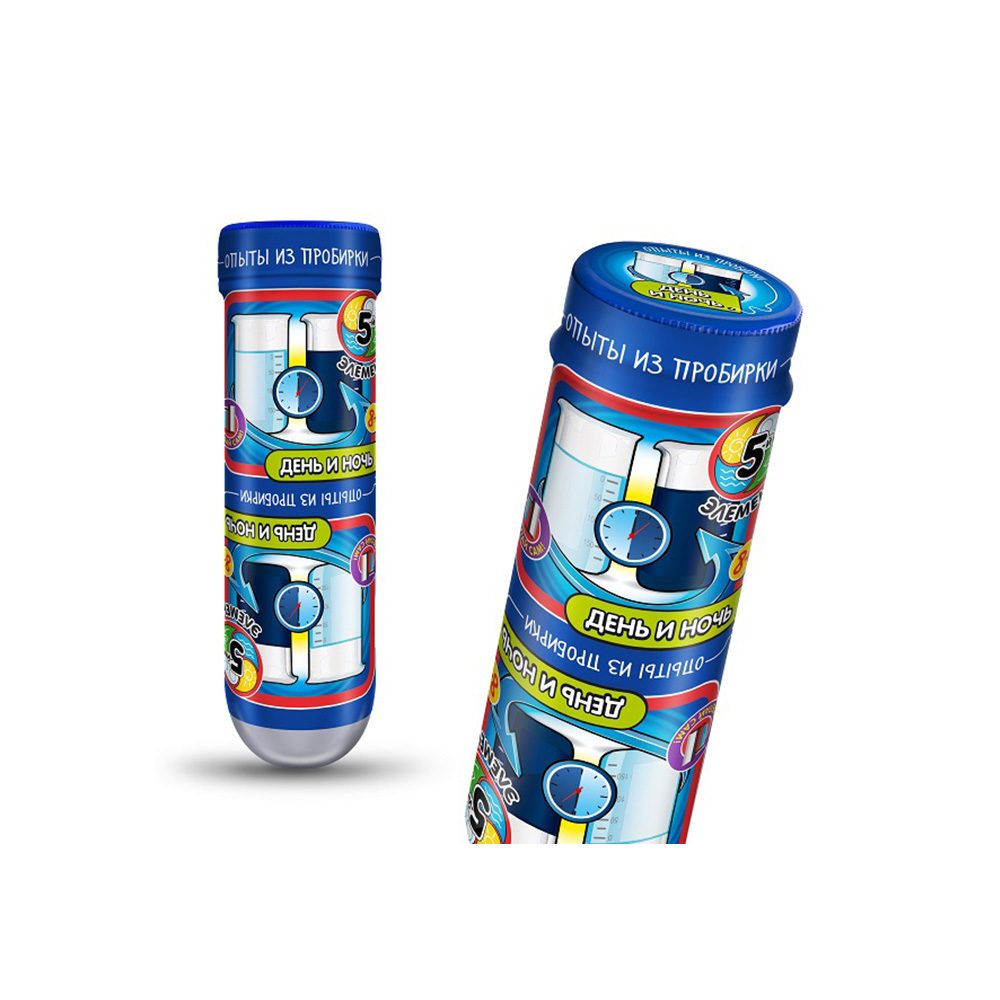 302 Мини опыты Бокс № 1 День и Ночь MASTER IQ 2 