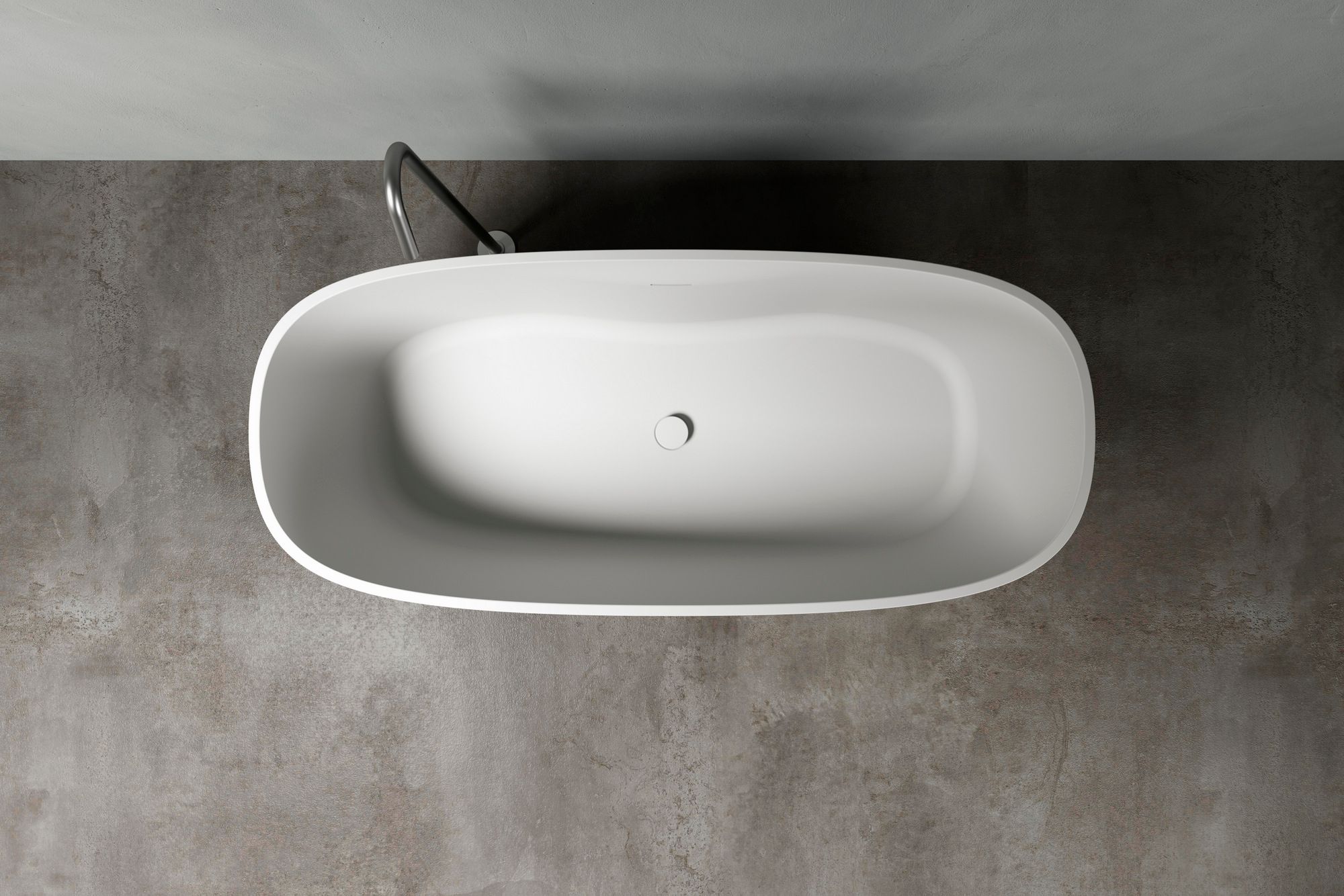 Овальная ванна в центре комнаты в Korakril™ Rexa MY PLANET ARCH-00137632 - Вид №2