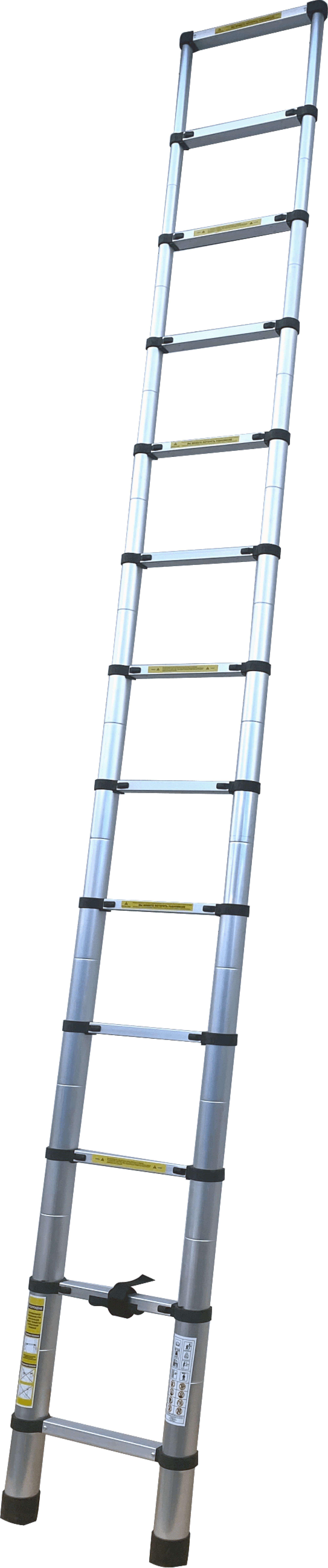 Телескопическая лестница 4,4 м  (15 ступ) ALUMET TLS 4.4 - Вид №8