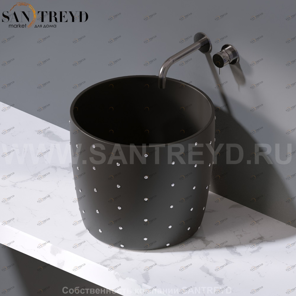 L106.105SW Накладная раковина на столешницу  овальная A. e T. Italia PILLAR AeT ITALIA