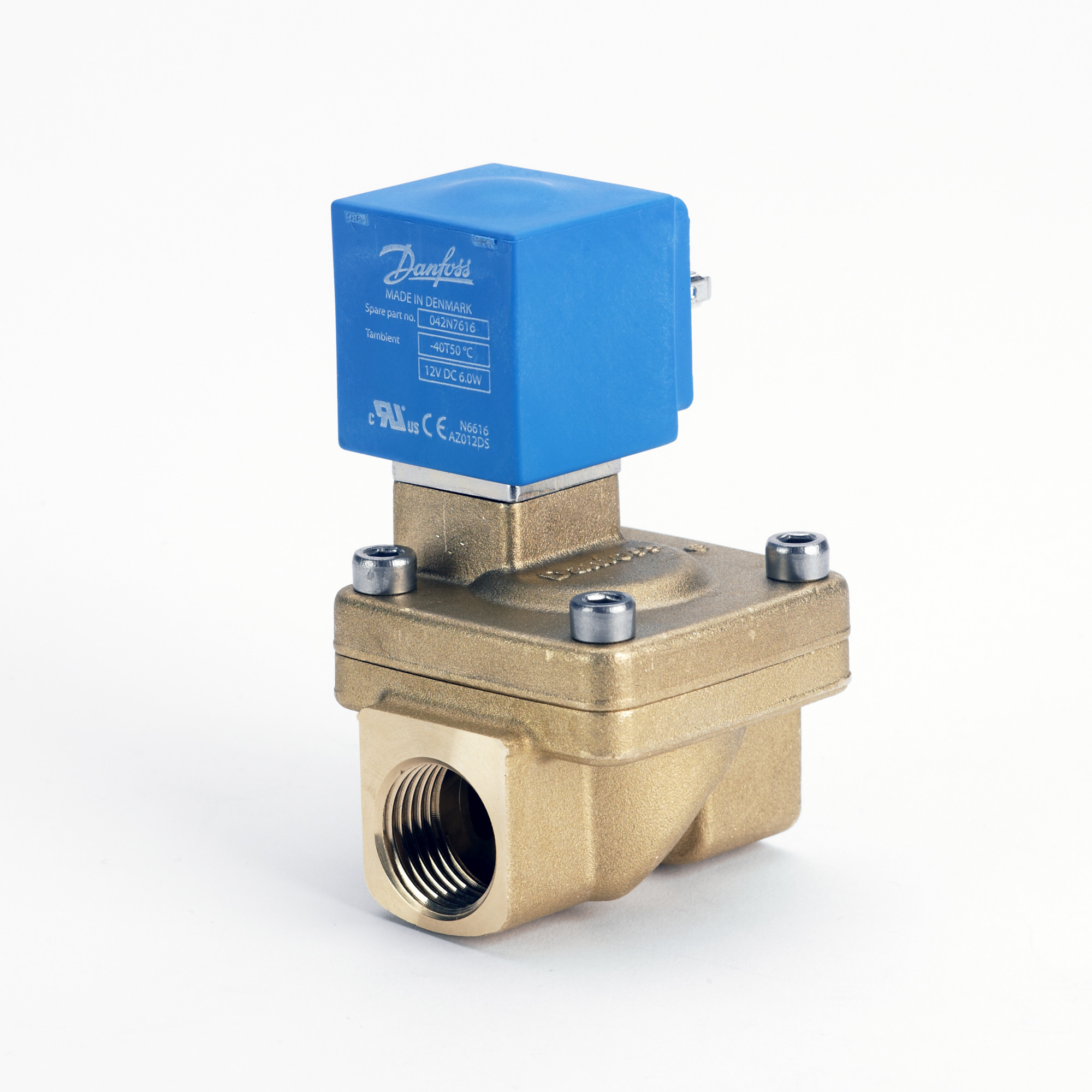 Danfoss EV220W — двухходовые электромагнитные клапаны EV220W Клапан электромагнитный 042U436732  - Вид №2
