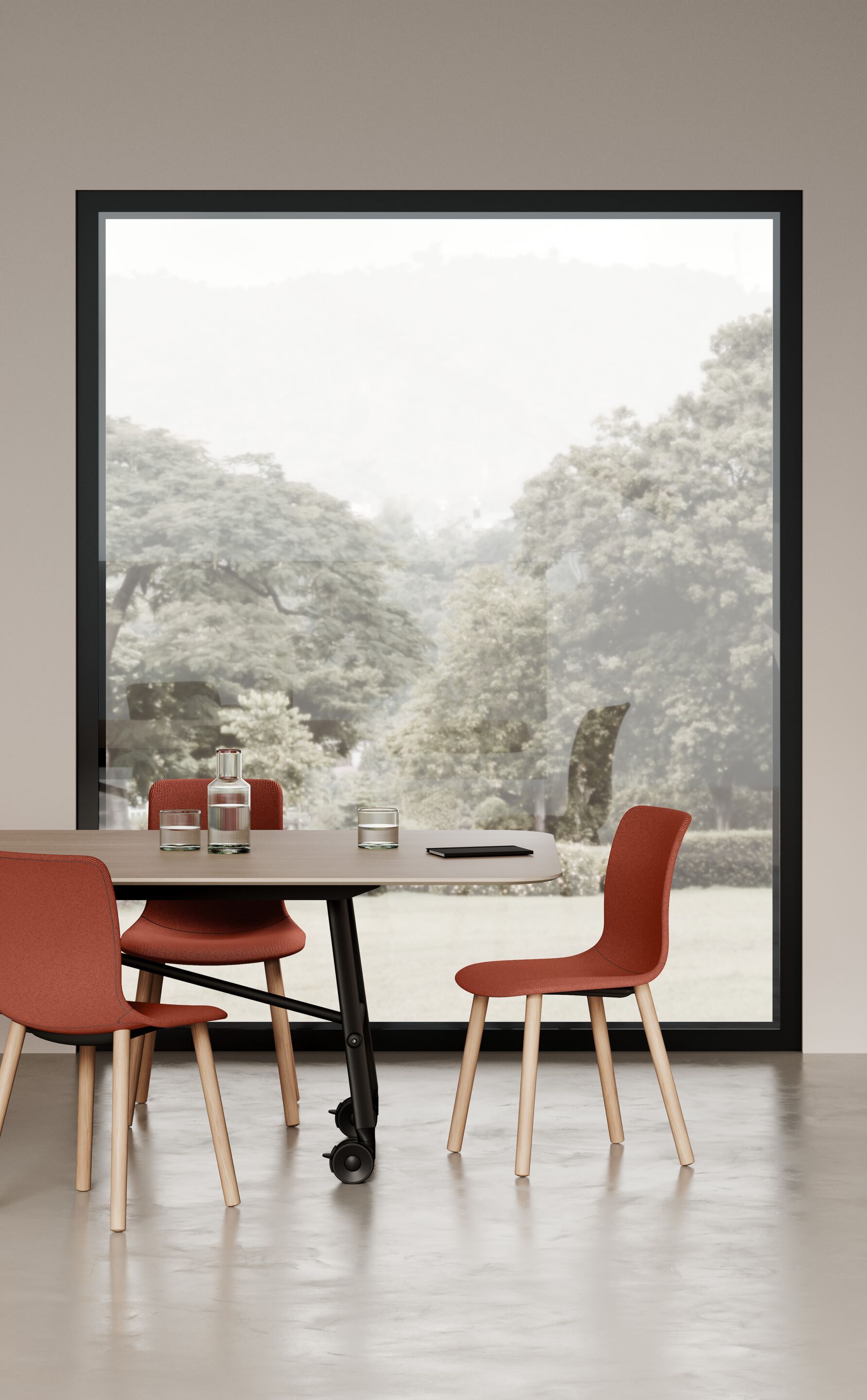 Мягкий стул из ткани IBEBI Nume ARCH-00130616 - Вид №1