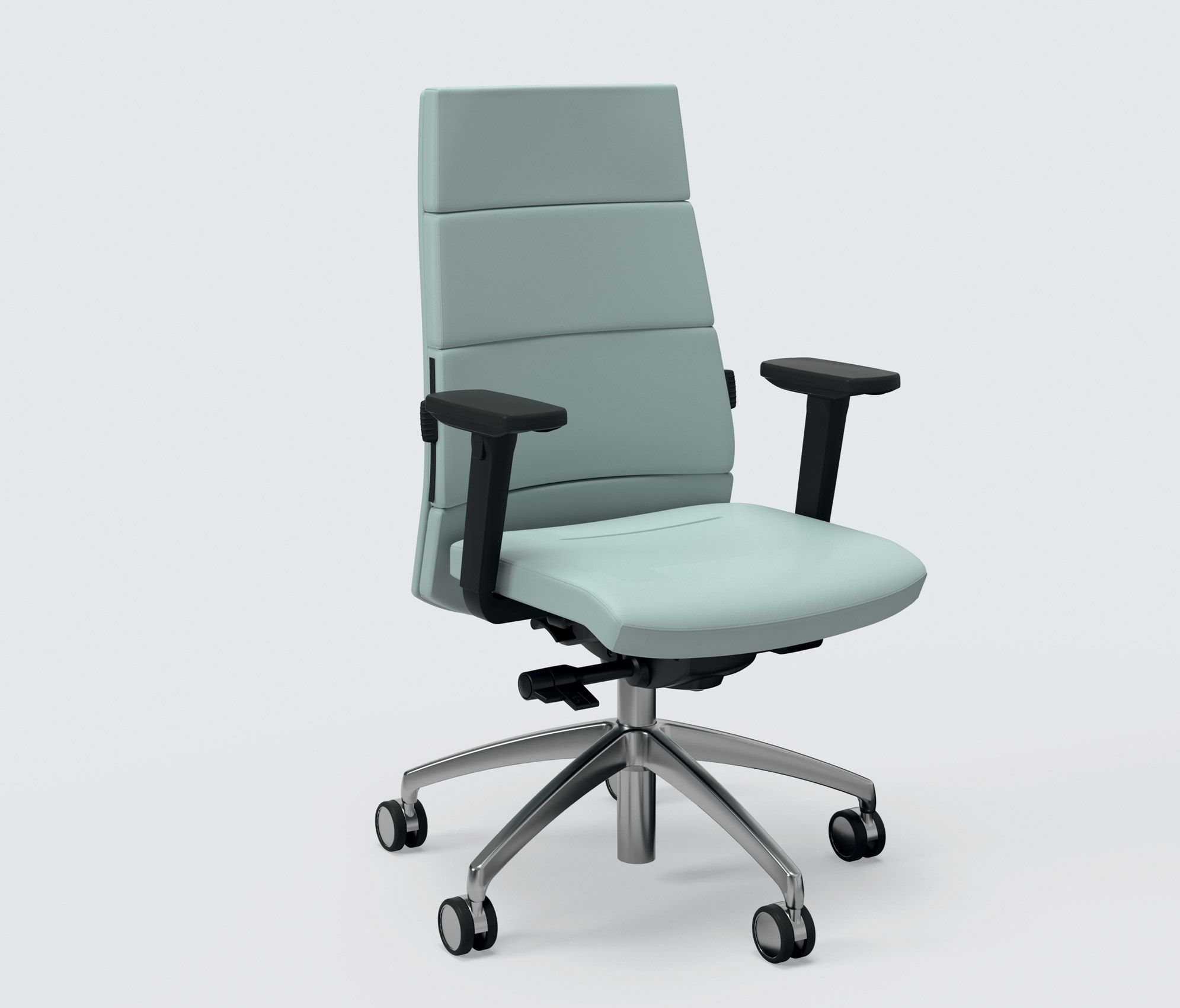 Кожаное офисное кресло с подлокотниками Ares Line Trendy First Class ARCH-00153241 - Вид №4