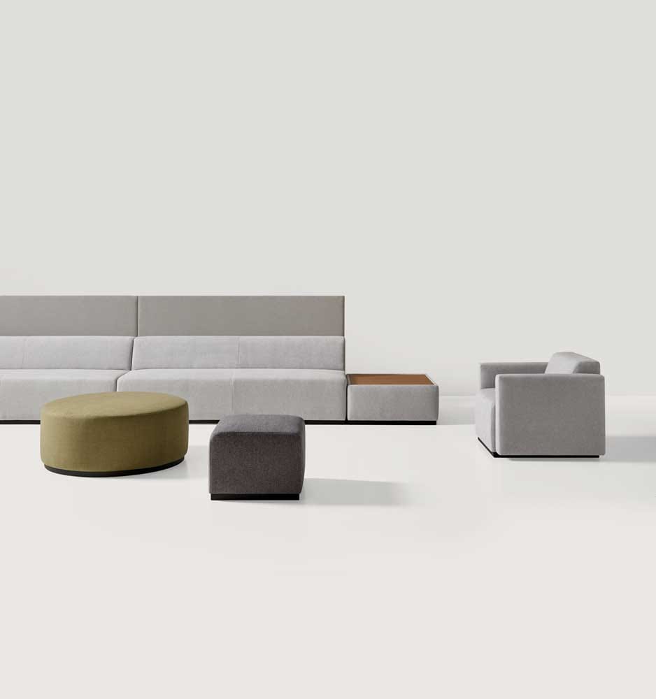 Тканевое кресло с подлокотниками INCLASS Pau ARCH-00040775 - Вид №1