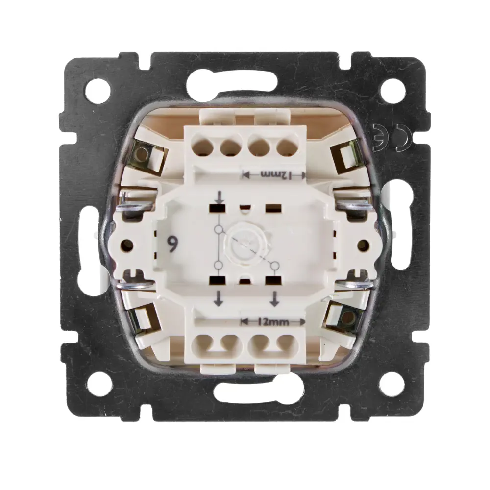 Переключатель Legrand Valena Classic одноклавишный для скрытого монтажа в цвете слоновая кости 11273645 STLM-0001146 - Вид №3