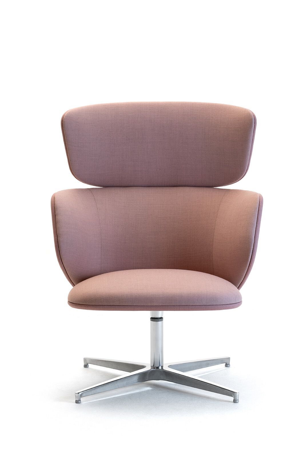 Тканевое вращающееся кресло для контракта Leyform Alisè Lounge ARCH-00068550 - Вид №1