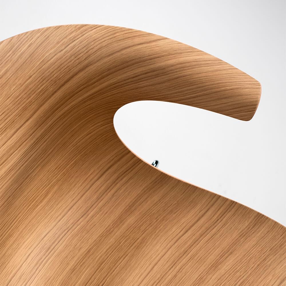 Деревянный стул с подлокотниками Infiniti Loop 3D Wood ARCH-00071683 - Вид №5