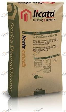 LICATA Осушающая штукатурка, армированная волокном Licata.naturalis sun-id-1374437