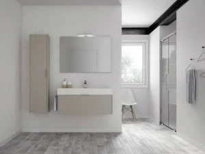 Ideagroup Тумба под умывальник подвесная одинарная Basic