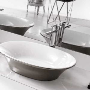9848F04B Встроенная раковина под столешницу овальная MILLDUE