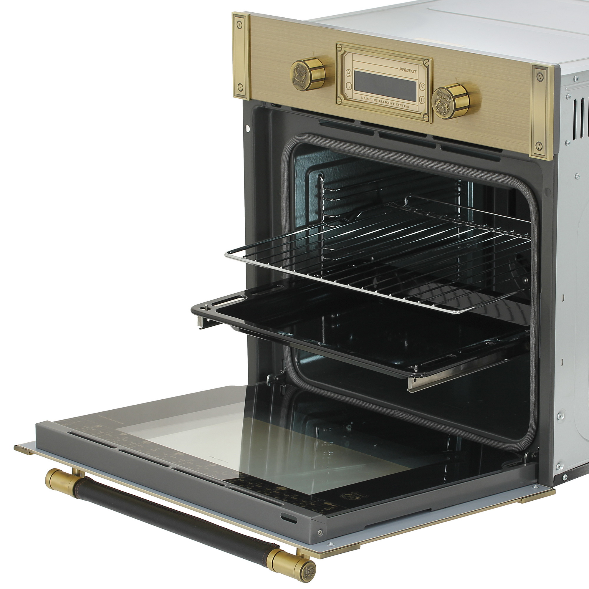 9918920 Электрический духовой шкаф Kaiser EH 6427 ElfAD золотистый STDN-0072740 - Вид №6