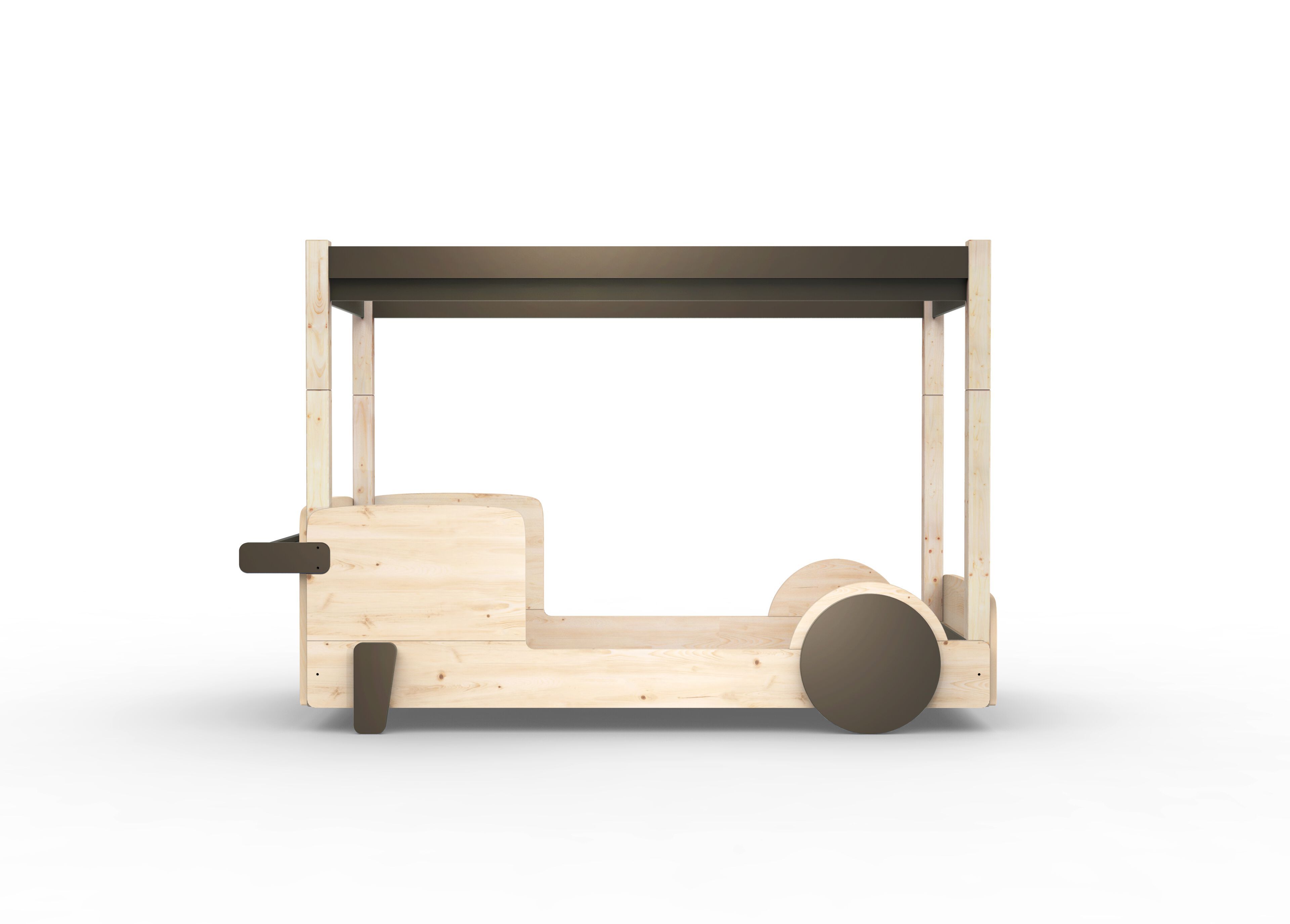 Деревянная односпальная кровать с балдахином Mathy by Bols ARCH-00085571 - Вид №15