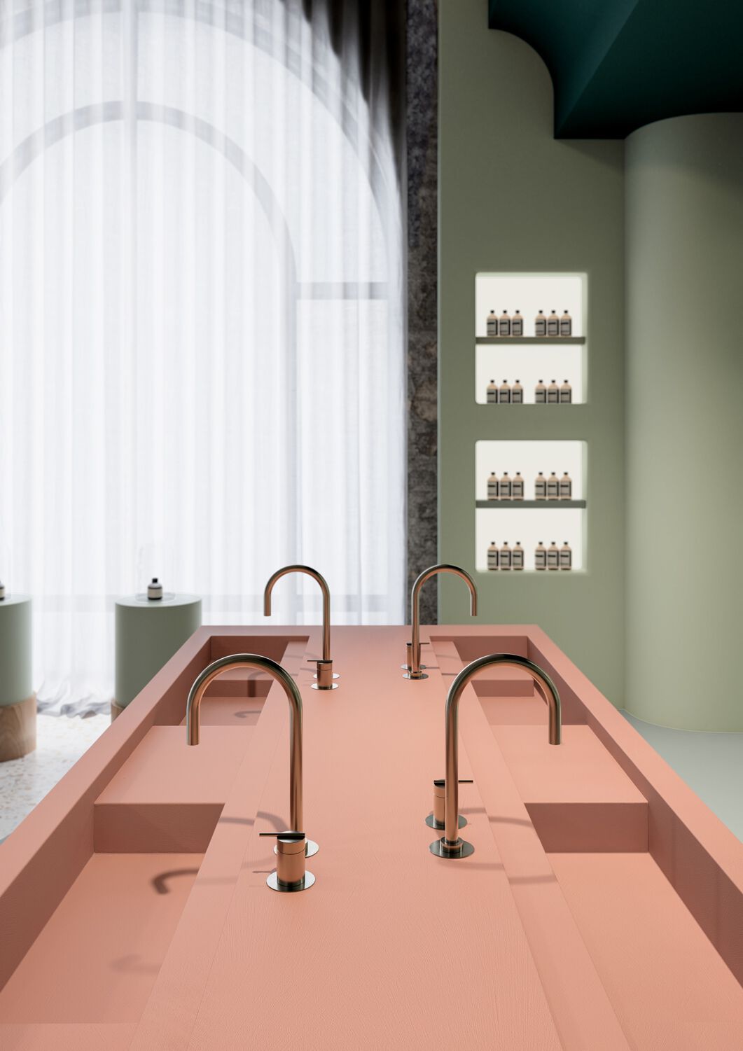 Непрерывная поверхность для полов и покрытий IDEAL WORK SOLIDRO ARCH-00131180 - Вид №13