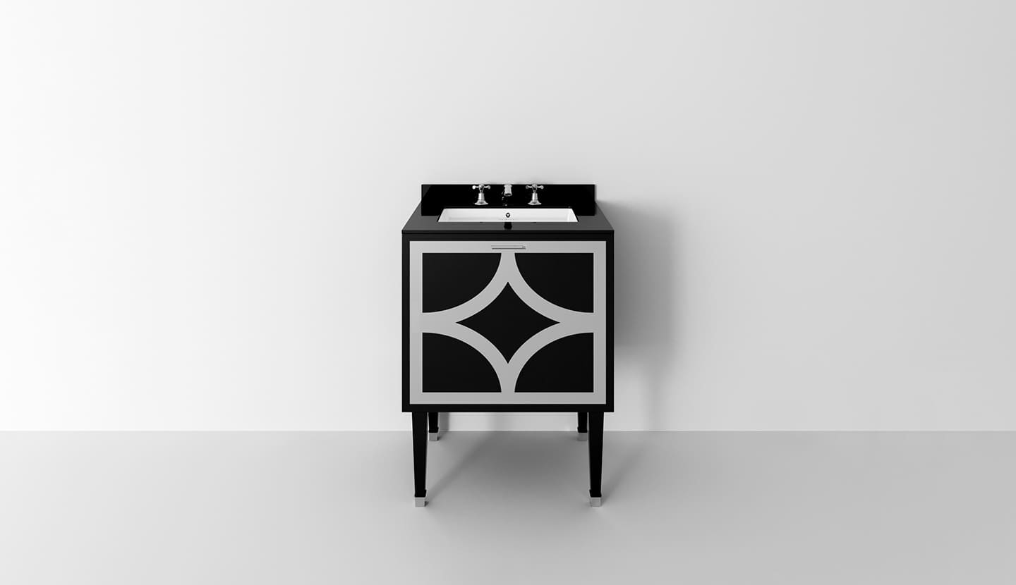 Деревянный шкаф для раковины с выдвижными ящиками Park Avenue CORA 1S ARCH-00065934