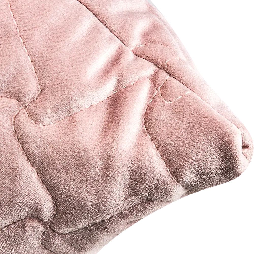 Подушка декоративная Linen Way Verona 50x50 см цвет розовый Kiss 5 STLM-2159969 - Вид №2