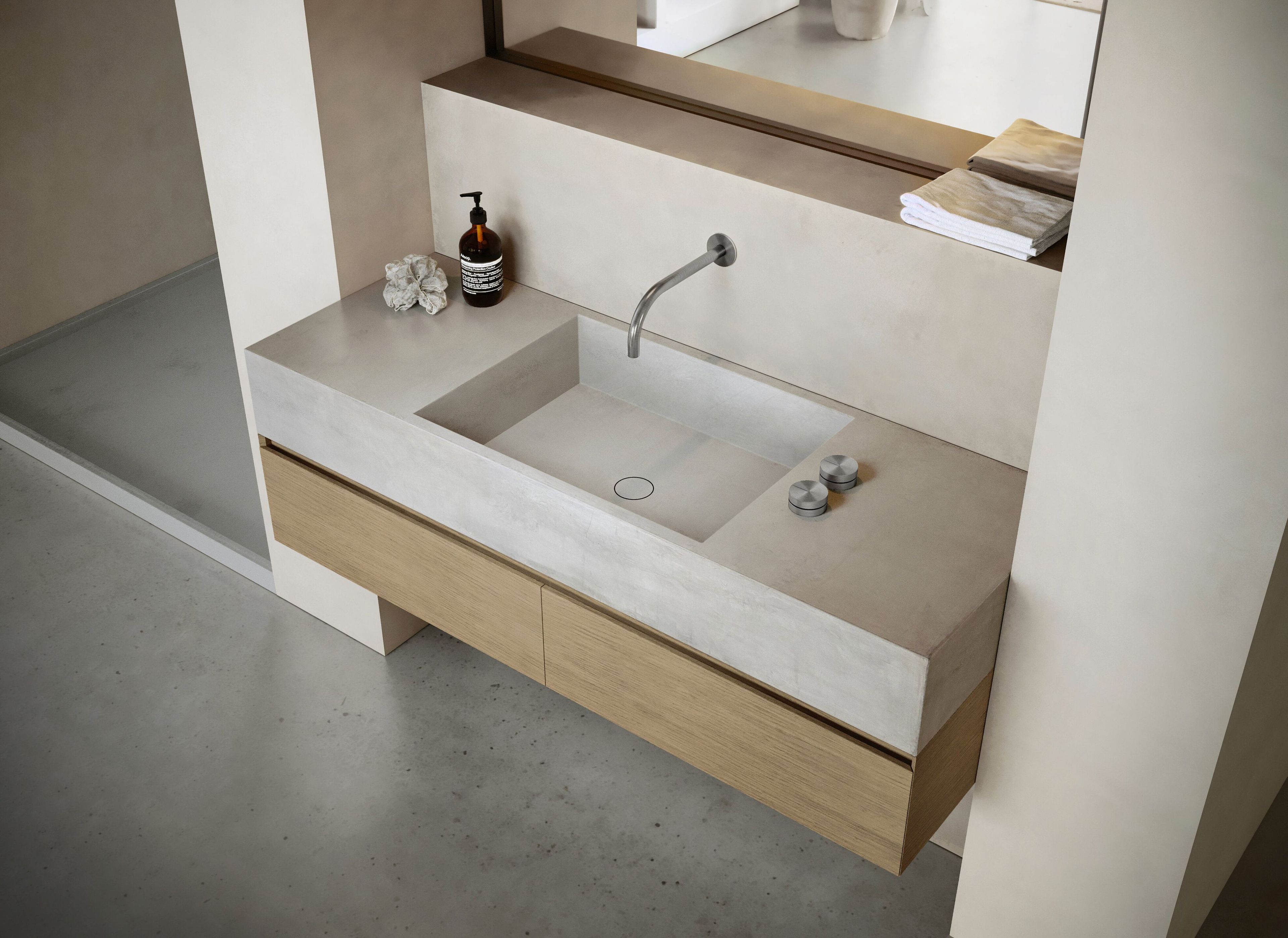 Прямоугольный подвесной одиночный умывальник COCOON Maison ARCH-00045271 - Вид №14