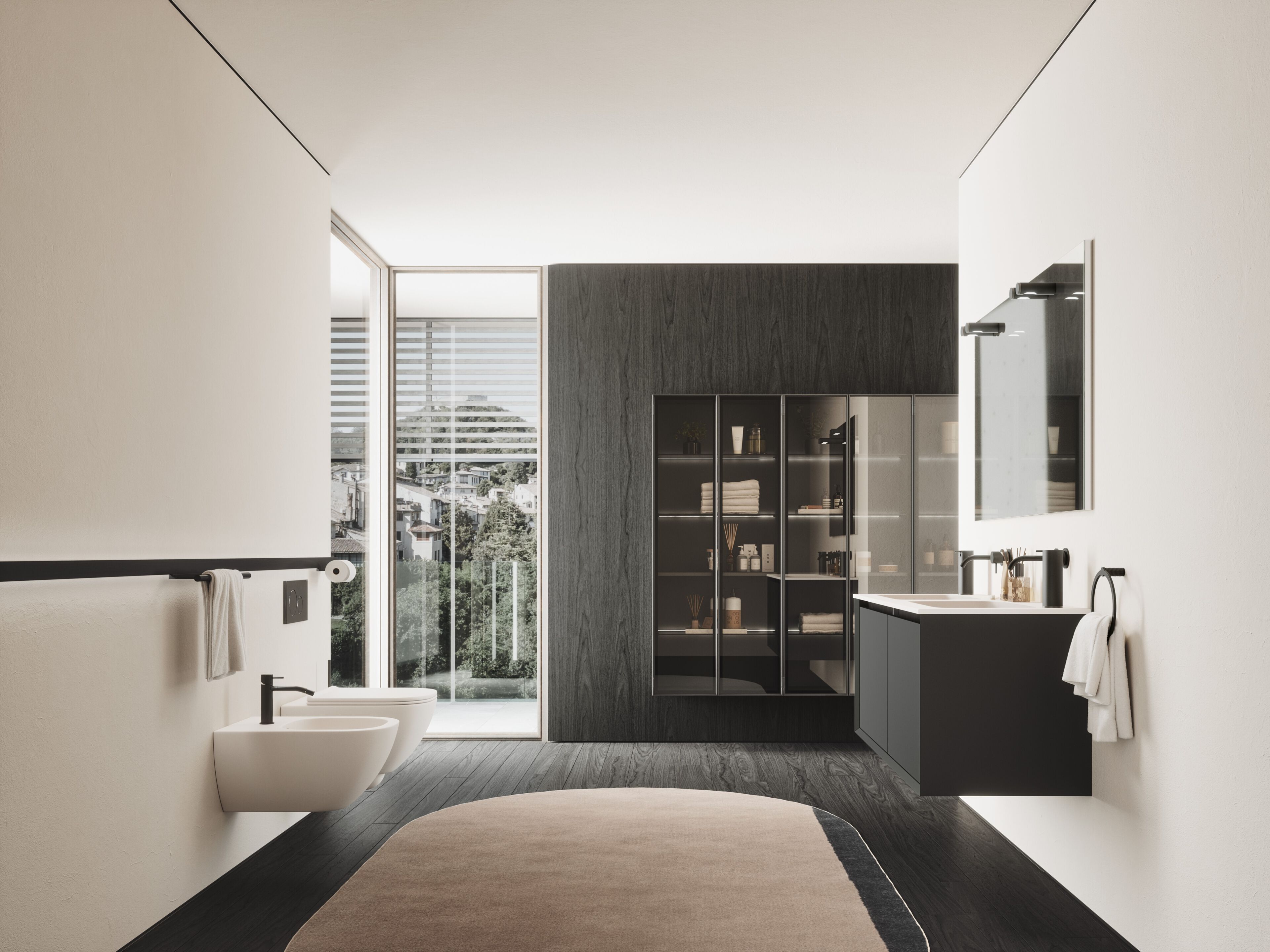 Полная мебель для ванной комнаты OASIS Smartcode ARCH-00039822 - Вид №1