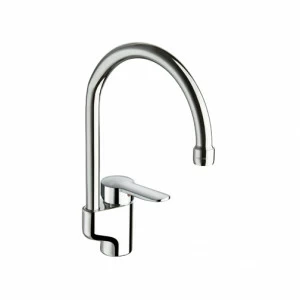 CRI2P228 Смеситель для раковины REGULAR с поворотным изливом и сливным клапаном 1 "1/4 Cristina Rubinetterie